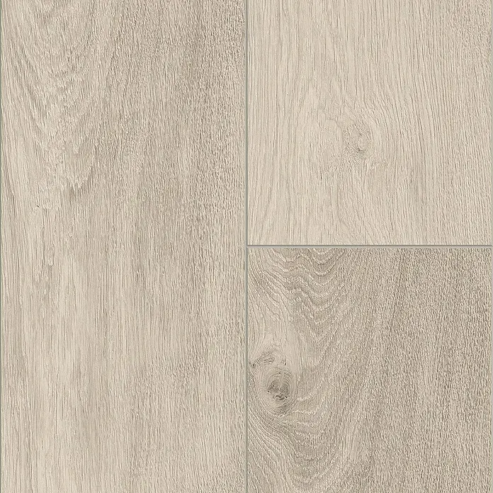 Krono Original Vinylbodenmuster Rocko Classic Airflow - 297 x 192 x 5 mm, Landhausdiele, Airflow - Nahaufnahme von hellen, strukturierten Laminatbodenfliesen mit Holzmaserung, ideal für moderne Innenräume.