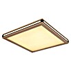 Globo LED-Deckenleuchte Carla (20 W, Warmweiß, Holzoptik, L x B x H: 45 x 45 x 7,5 cm) | BAUHAUS