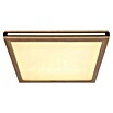 Globo LED-Deckenleuchte Carla (20 W, Warmweiß, Holzoptik, L x B x H: 45 x 45 x 7,5 cm) | BAUHAUS