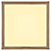 Globo LED-Deckenleuchte Carla (20 W, Warmweiß, Holzoptik, L x B x H: 45 x 45 x 7,5 cm) | BAUHAUS