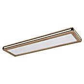 Globo LED-Deckenleuchte Carla (20 W, Warmweiß, Holzoptik, L x B x H: 80 x 20 x 7,5 cm) | BAUHAUS