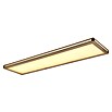 Globo LED-Deckenleuchte Carla (24 W, Warmweiß, Holzoptik, L x B x H: 120 x 30 x 7,5 cm) | BAUHAUS
