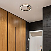 Globo LED stropna svjetiljka Beatrix  (12 W, Topla bijela, Crna, Ø x V: 300 x 58 mm) | BAUHAUS