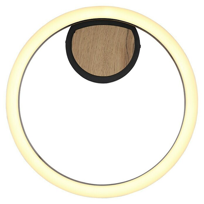 Globo LED stropna svjetiljka Beatrix  (12 W, Topla bijela, Crna, Ø x V: 300 x 58 mm) | BAUHAUS