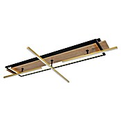Globo LED stropna svjetiljka Beatrix  (48 W, Topla bijela, Crna, D x Š x V: 1.000 x 605 x 115 mm) | BAUHAUS
