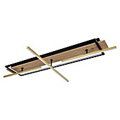 Globo LED stropna svjetiljka Beatrix  (48 W, Topla bijela, Crna, D x Š x V: 1.000 x 605 x 115 mm) | BAUHAUS