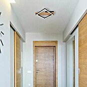 Globo Plafón LED Beatrix (12 W, Blanco cálido, Marrón, L x An x Al: 33 x 31 x 5,5 cm, 1 ud.) | BAUHAUS