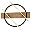 Globo LED-Deckenleuchte Beatrix (32 W, Warmweiß, Schwarz-matt, L x B x H: 440 x 400 x 90 mm) | BAUHAUS