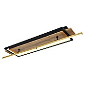 Globo LED stropna svjetiljka Beatrix  (32 W, Topla bijela, Crna, D x Š x V: 815 x 405 x 90 mm) | BAUHAUS