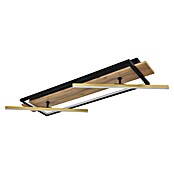 Globo LED stropna svjetiljka Beatrix  (32 W, Topla bijela, Crna, D x Š x V: 815 x 405 x 90 mm) | BAUHAUS