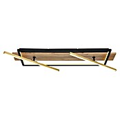 Globo LED stropna svjetiljka Beatrix  (32 W, Topla bijela, Crna, D x Š x V: 815 x 405 x 90 mm) | BAUHAUS