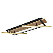 Globo LED stropna svjetiljka Beatrix  (32 W, Topla bijela, Crna, D x Š x V: 815 x 405 x 90 mm) | BAUHAUS