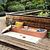 Muddy Buddy Sandkasten Space Saver (150 x 45 x 20 cm, Holz, Puderrosa) | BAUHAUS