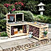 Muddy Buddy Kindertisch zum Matschen Little Leo (L x B x H: 80 x 40 x 55 cm, Holz, Natur/ Puderrosa) | BAUHAUS