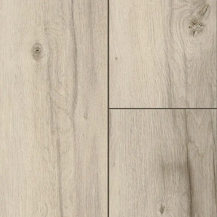 Krono Original Laminat Organic Flex - Lunar Range Oak, Landhausdiele, 1.288 x 189 x 7 mm - Holzfliesen in hellen Farbtönen mit dezenter Maserung, ideal für moderne Innenräume. Die Oberfläche wirkt natürlich und warm.