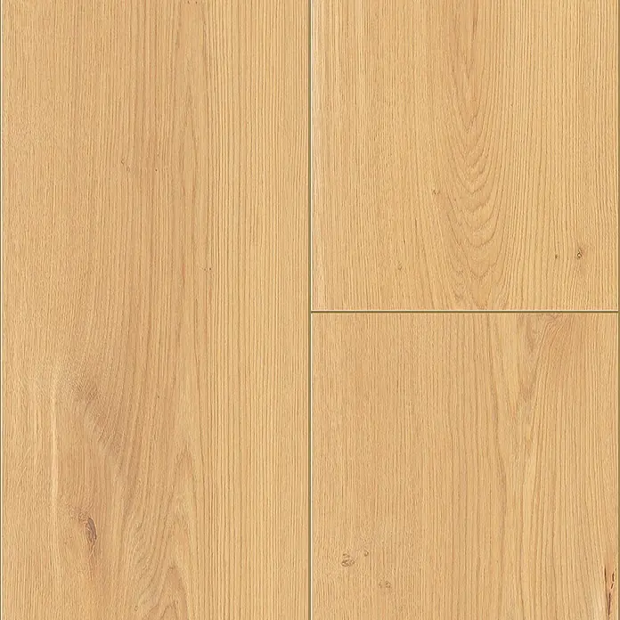 Krono Original Vinylboden Rocko 5 - Salem Oak, Landhausdiele, 1.210 x 295 x 5 mm - Nahaufnahme von hellem Eichenparkett mit natürlicher Maserung, das Wärme und Eleganz in jeden Raum bringt. Perfekt für ein stilvolles Zuhause.