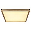 Globo LED-Deckenleuchte Carla (24 W, Warmweiß, Holzoptik, L x B x H: 60 x 60 x 7,5 cm) | BAUHAUS