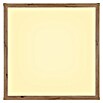 Globo LED-Deckenleuchte Carla (24 W, Warmweiß, Holzoptik, L x B x H: 60 x 60 x 7,5 cm) | BAUHAUS