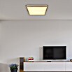 Globo LED-Deckenleuchte Carla (24 W, Warmweiß, Holzoptik, L x B x H: 60 x 60 x 7,5 cm) | BAUHAUS