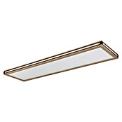 Globo LED-Deckenleuchte Carla (24 W, Warmweiß, Holzoptik, L x B x H: 120 x 30 x 7,5 cm) | BAUHAUS