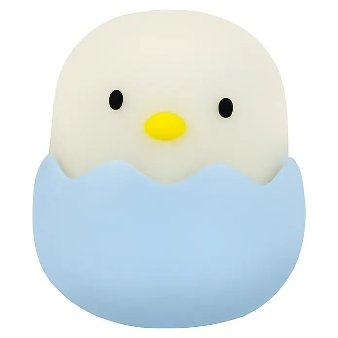 MegaLight LED-Nachtlicht BABY EGGY - 3 Stk., 0,2 W, L x B x H: 5 x 5 x 5,7 cm, RGBW, BABY EGGY - Niedliches Nachtlicht in Form eines Küken, das aus einem hellblauen Ei schlüpft, ideal für Kinderzimmer.