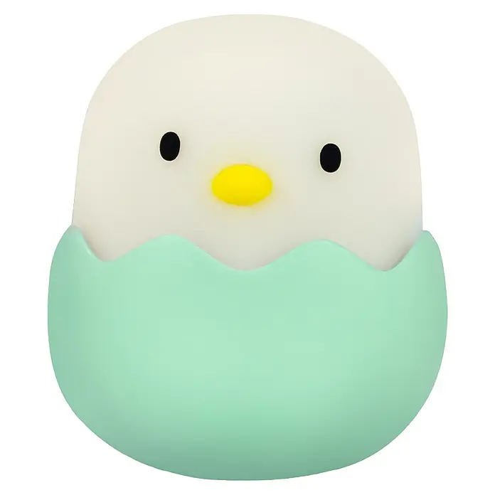 MegaLight LED-Nachtlicht BABY EGGY - 3 Stk., 0,2 W, L x B x H: 5 x 5 x 5,7 cm, RGBW, BABY EGGY - Niedliche Küken-Nachtleuchte in einer zerbrochenen Eierschale. Ideal als sanftes Schlummerlicht für Kinder.