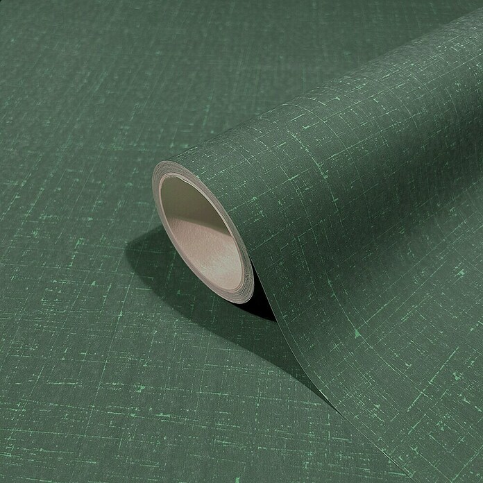 Marburg Heritage Vliestapete Vintage-Look (Grün, Uni, 10,05 x 0,53 m) | BAUHAUS