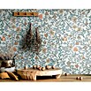 Marburg Heritage Vliestapete Blumenallover (Blau, Floral, 10,05 x 0,53 m) | BAUHAUS