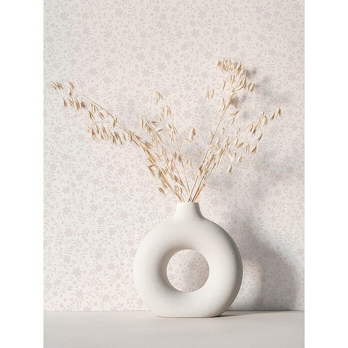 Marburg Heritage Vliestapete mit feinen Blättern (Rosa, Floral, 10,05 x 0,53 m) | BAUHAUS