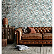 Marburg Heritage Vliestapete Blumenallover (Blau, Floral, 10,05 x 0,53 m) | BAUHAUS