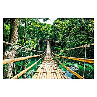 Decoratief paneel (Jungle Bridge, b x h: 60 x 90 cm)