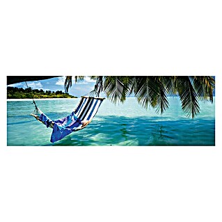 Decoratief paneel (Beach Hammock, b x h: 52 x 156 cm)