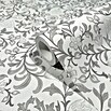 Marburg Heritage Vliestapete Blumenallover (Grau, Floral, 10,05 x 0,53 m) | BAUHAUS