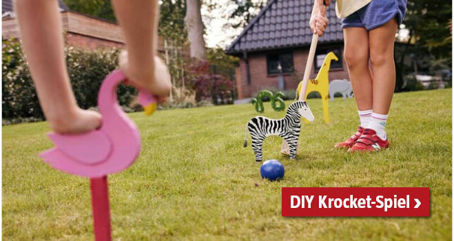 DIY Krocket-Spiel