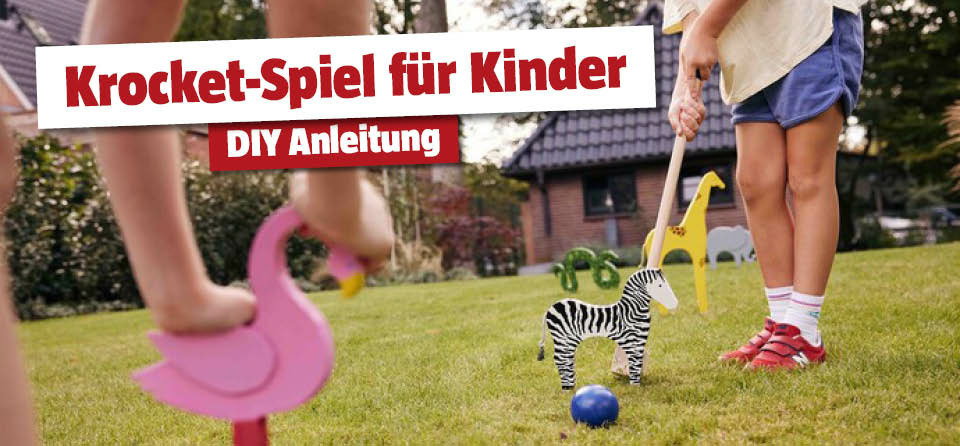 DIY Krocket-Spiel