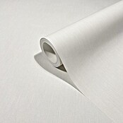 Marburg Heritage Vliestapete Textil-Optik (Grau/Weiß, Uni, 10,05 x 0,53 m) | BAUHAUS