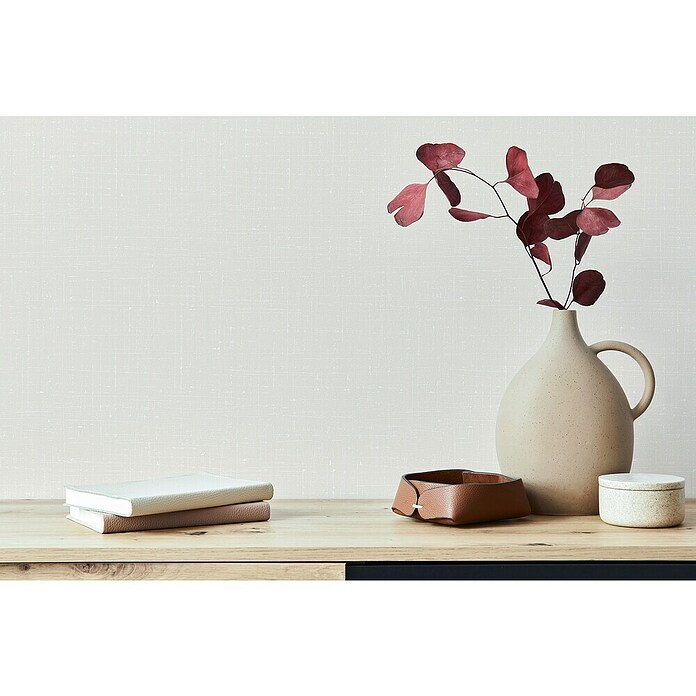 Marburg Heritage Vliestapete Vintage-Look (Beige, Uni, 10,05 x 0,53 m) | BAUHAUS
