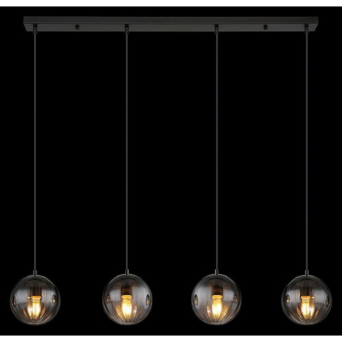Globo Dallerta Visilica  (60 W, Crna, D x Š x V: 95 x 28 x 120 cm, 4 Kom.) | BAUHAUS