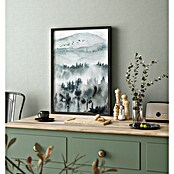 Marburg Heritage Vliestapete Glatte Struktur (Blau, Uni, 10,05 x 0,53 m) | BAUHAUS