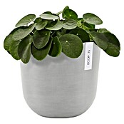 Ecopots Oslo Pflanztopf mit Wasserspeicher (Außenmaß (Ø x H): 25 x 21,8 cm, Kunststoff, Weißgrau) | BAUHAUS