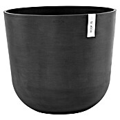 Ecopots Oslo Pflanztopf mit Wasserspeicher (Außenmaß (Ø x H): 55 x 47,9 cm, Kunststoff, Dunkelgrau) | BAUHAUS