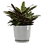 Ecopots Oslo Pflanztopf mit Wasserspeicher (Außenmaß (Ø x H): 45 x 39,4 cm, Kunststoff, Weißgrau) | BAUHAUS
