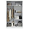 Armario de puertas correderas Indira (L x An x Al: 50 x 120 x 200 cm, Blanco Artik/Blanco Velho) | BAUHAUS
