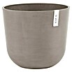 Ecopots Oslo Pflanztopf mit Wasserspeicher (Außenmaß (Ø x H): 35 x 40,5 cm, Kunststoff, Braungrau) | BAUHAUS