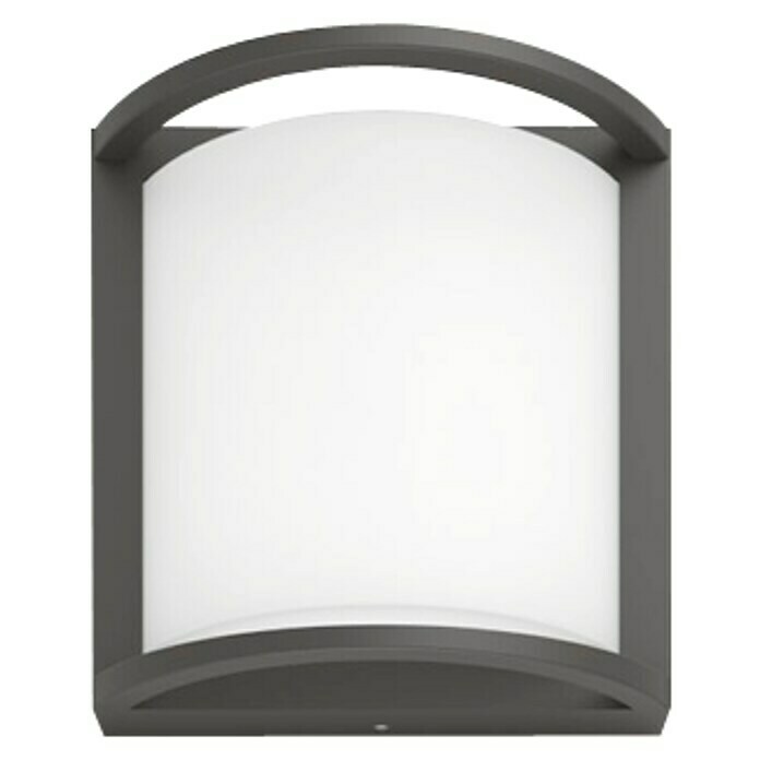 Philips Aplique exterior LED Samondra (1 luz, 12 W, Color de luz: Blanco frío)