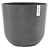 Ecopots Oslo Pflanztopf mit Wasserspeicher (Außenmaß (Ø x H): 45 x 39,2 cm, Kunststoff, Grau) | BAUHAUS