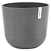 Ecopots Oslo Pflanztopf mit Wasserspeicher (Außenmaß (Ø x H): 35 x 47,9 cm, Kunststoff, Grau) | BAUHAUS