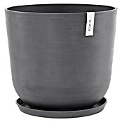 Ecopots Oslo Pflanztopf mit Wasserspeicher (Außenmaß (Ø x H): 55 x 47,9 cm, Kunststoff, Grau) | BAUHAUS