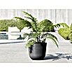Ecopots Oslo Pflanztopf mit Wasserspeicher (Außenmaß (Ø x H): 35 x 40,5 cm, Kunststoff, Dunkelgrau) | BAUHAUS