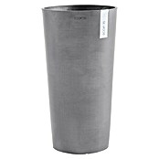 Ecopots Amsterdam Pflanzsäule rund High (Außenmaß (Ø x H): 49,8 x 91 cm, Kunststoff, Grau) | BAUHAUS